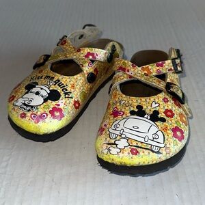 Birkenstock Birki’s Disney Kiss Me Quick Buckled Clogs